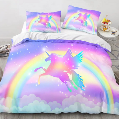 Housse de Couette Licorne enfant