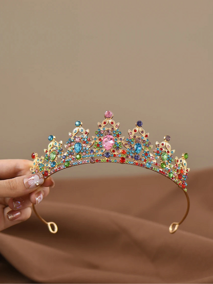 Couronne Princesse multicolore