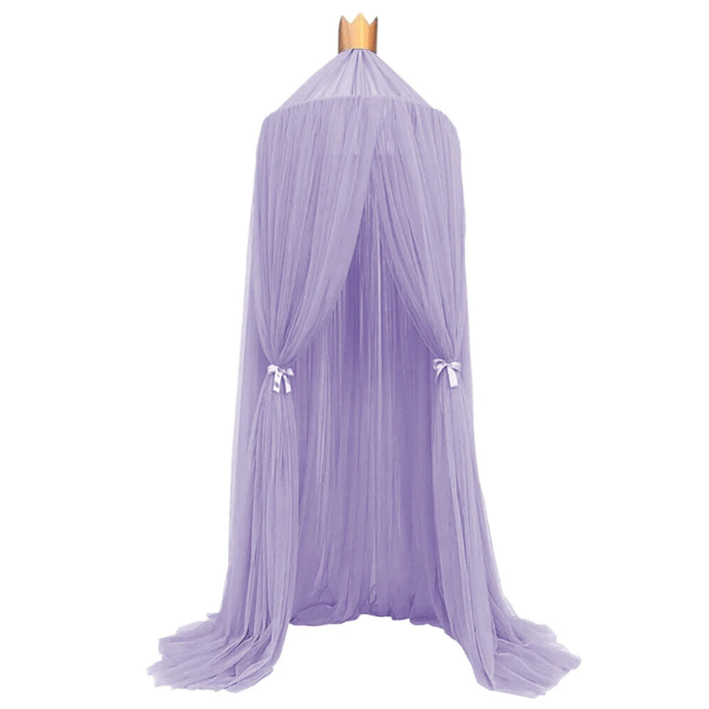 Ciel de Lit Princesse Couronne violet