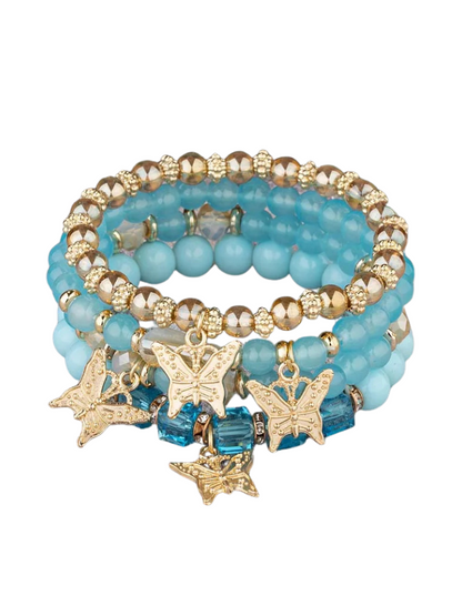 Ensemble de Bracelets bleu
