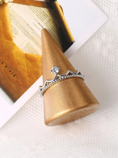 Bague Princesse couronne