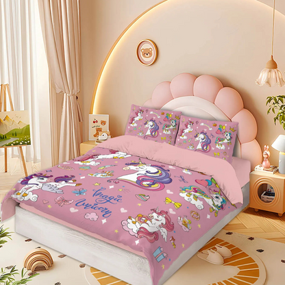 Housse de Couette Rose Princesse