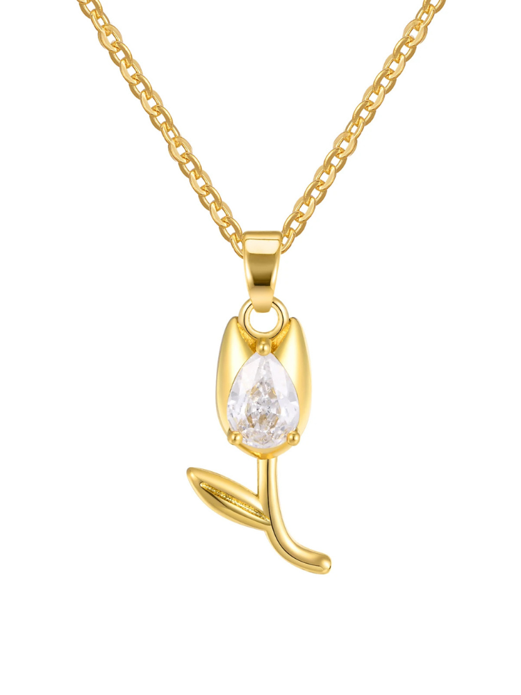 Collier Tulipe or