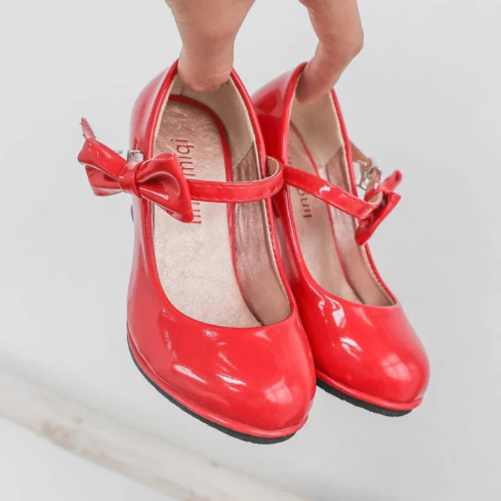 Chaussure Princesse cuir rouge