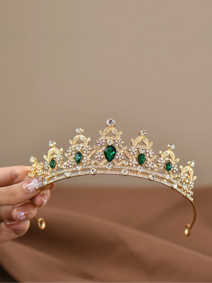 Couronne Princesse vert