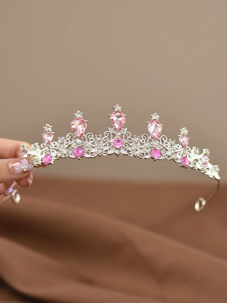 Couronne Princesse Enfant rose