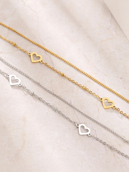 Bracelet coeur femme