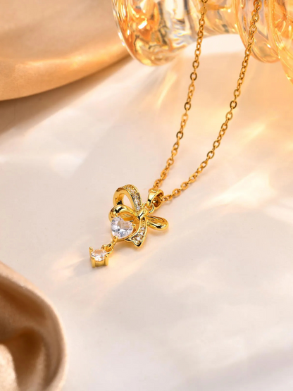 Collier Noeud diamant