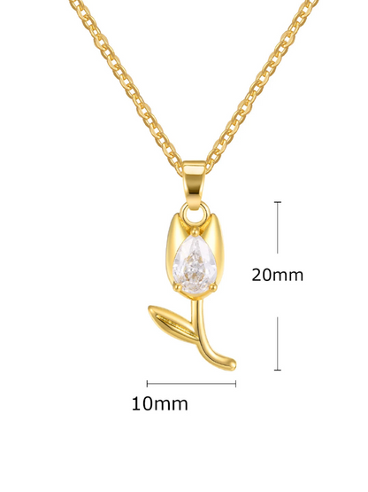 Collier Tulipe taille