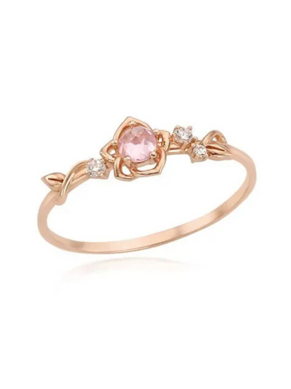 Bague Princesse Enfant rose