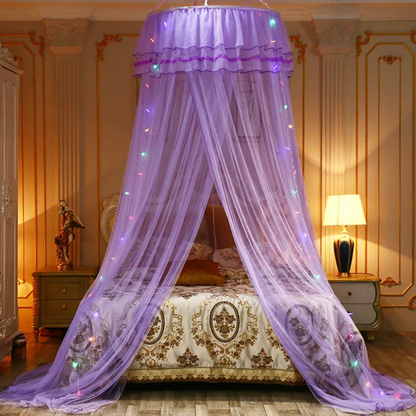 Ciel de Lit Princesse Chapeau violet