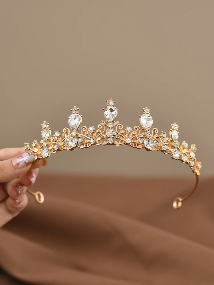 Couronne Princesse Enfant or