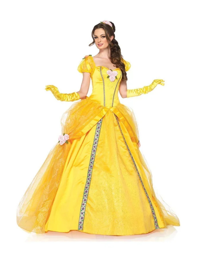 Déguisement Princesse Femme Jaune