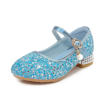 Chaussure Princesse Fille bleue