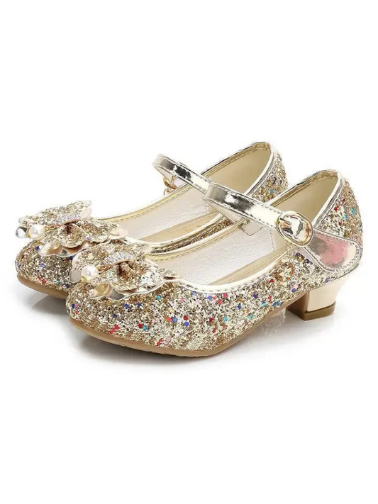 Chaussures Princesse Fille or