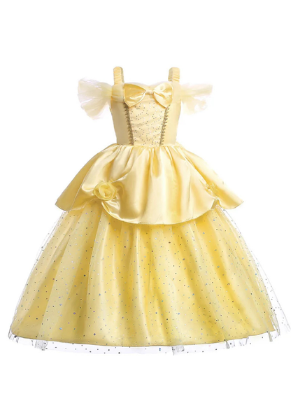Robe Princesse Jaune fille