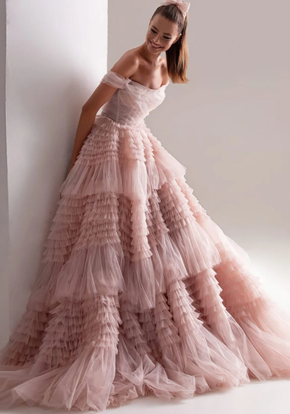 Robe Princesse Vieux Rose Femme