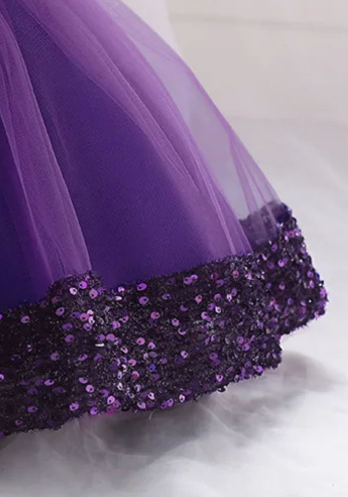 Robe Princesse Mauve Bébé pas cher