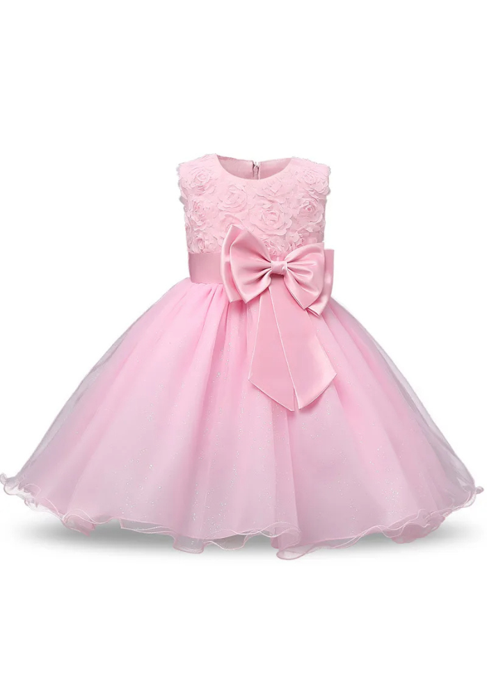 Robe Princesse Rose Pâle Fille