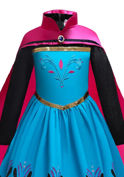Robe Princesse Bleu et Rose Fille