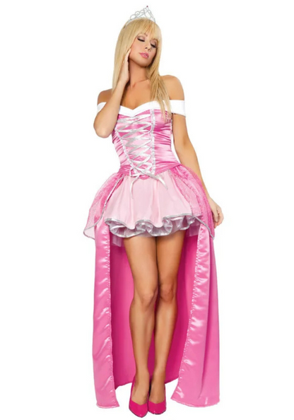 Déguisement Princesse Rose Femme