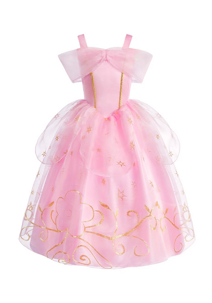 Robe Princesse Rose Pastel Fille