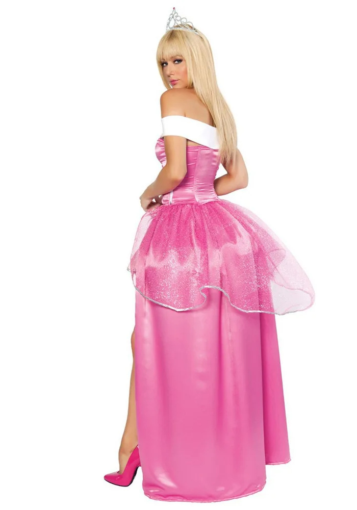 Robe Princesse Rose Femme