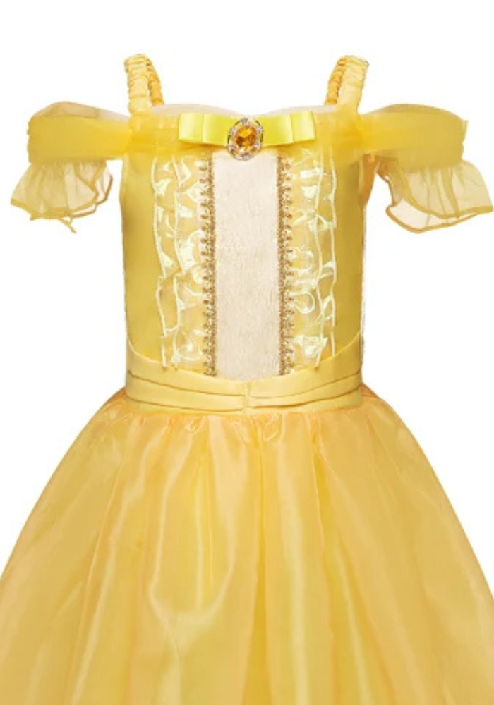 Robe Princesse Jaune Fille