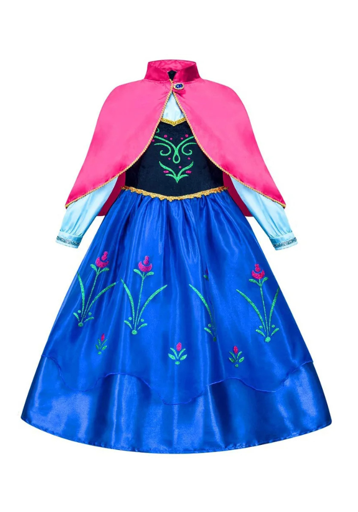 Robe Princesse Bleu Royal Fille