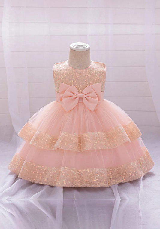 Robe Princesse Pêche Bébé