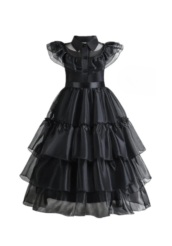 Robe Princesse Noire Fille