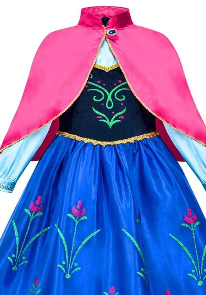 Robe Princesse Bleu Royal Fille