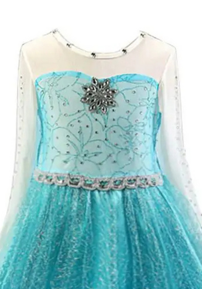 Robe Princesse Turquoise Fille