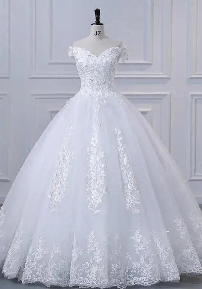 Robe Princesse Blanche Femme