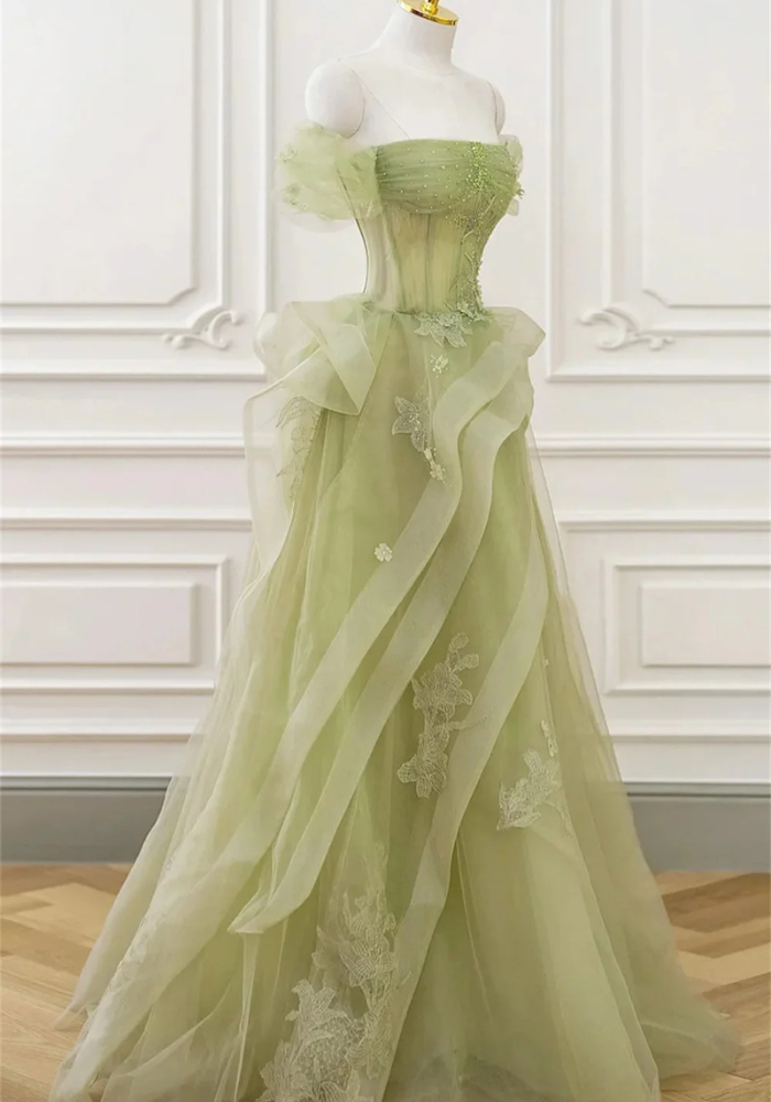 Robe Princesse Verte Femme