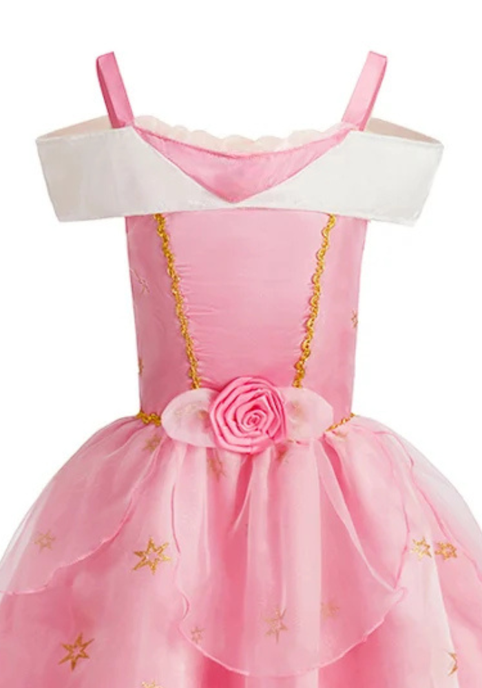 Robe Princesse Rose Clair Fille