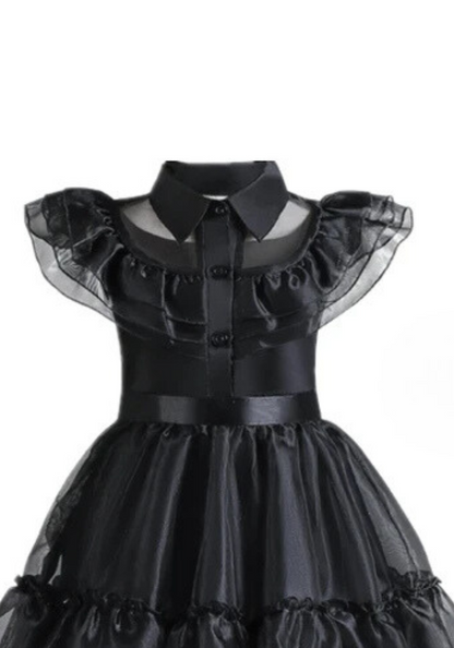 Robe Princesse Noire Fille