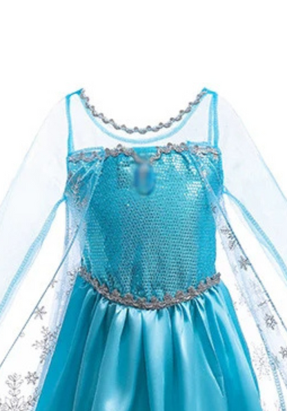 Robe Princesse Bleu Fille