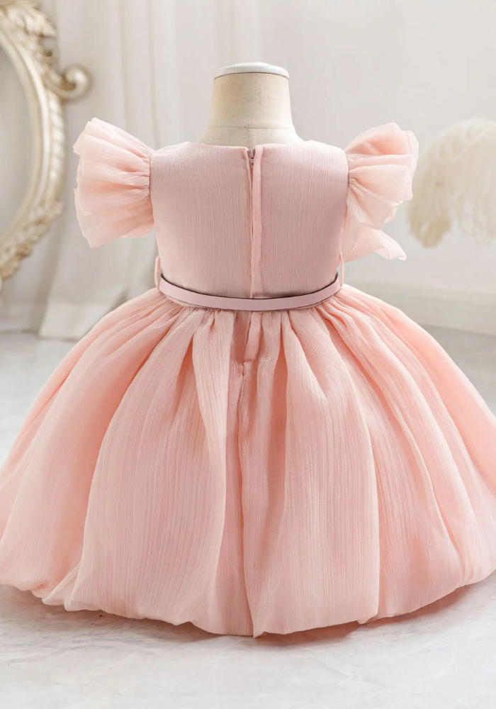 Robe Princesse Simple Rose Bébé