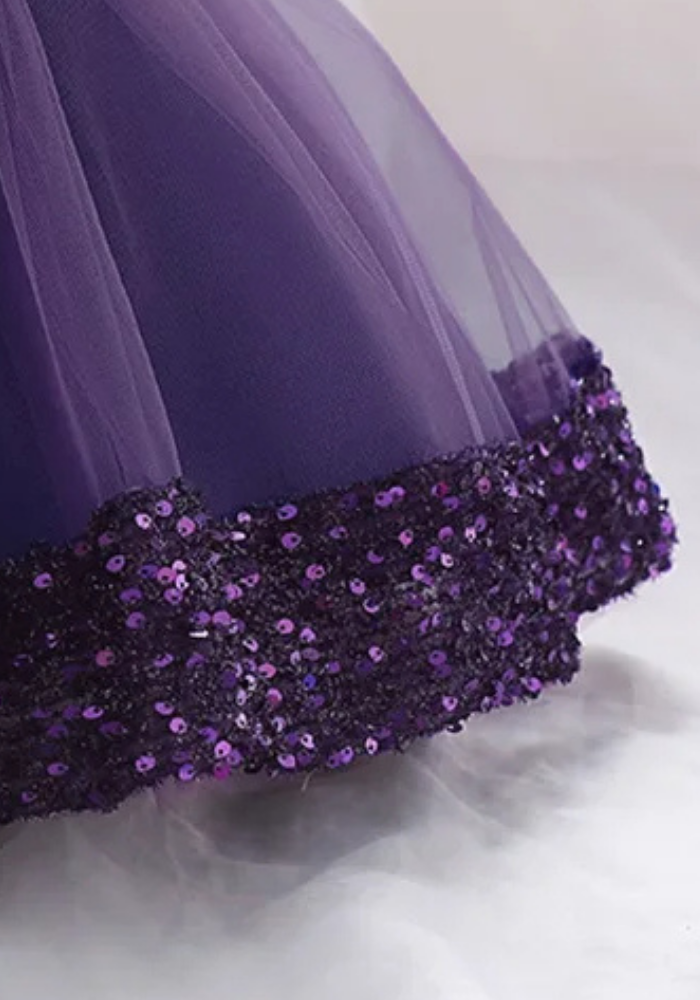 Robe Princesse Violette Bébé pas cher