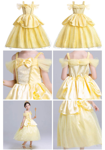 Robe Princesse Jaune