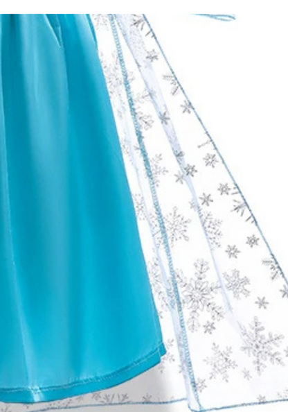 Robe Princesse Bleu Fille pas cher