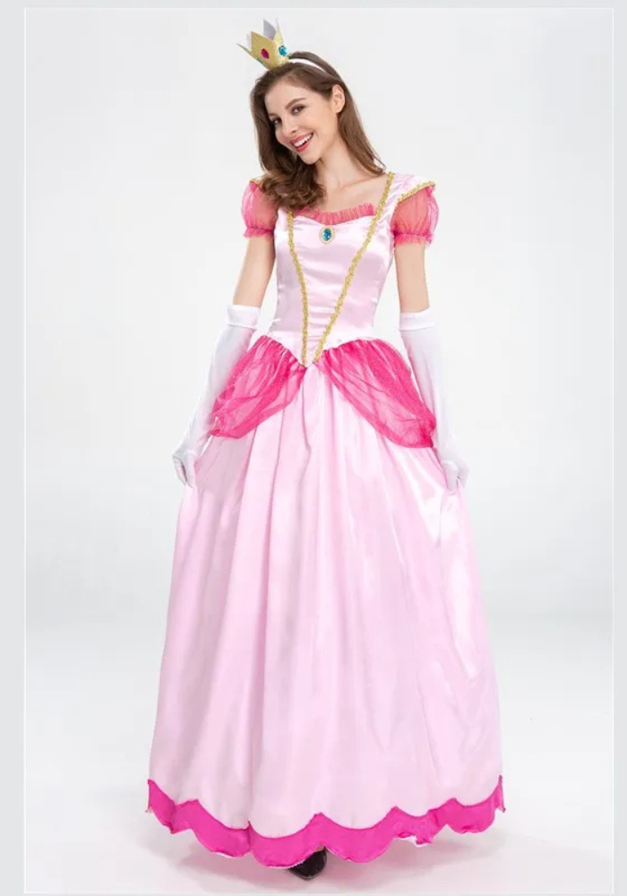 Robe Princesse Rose Clair Femme