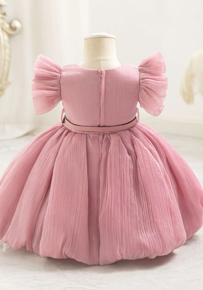 Robe Princesse Simple Rose Bébé