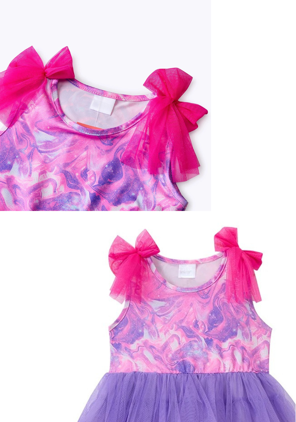 Robe Princesse Fille sans Manches robe