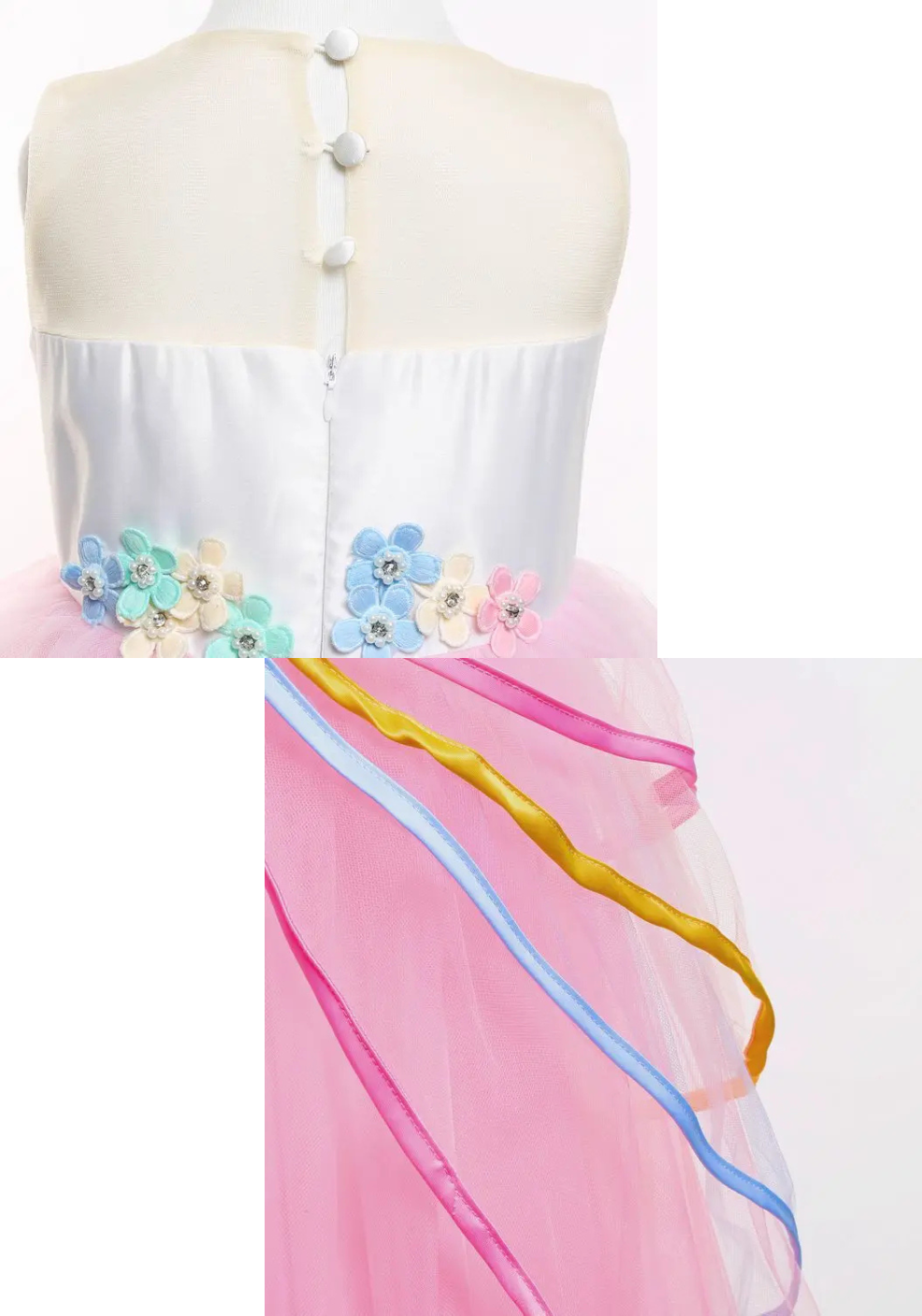 Robe Princesse Tulle Rose femme