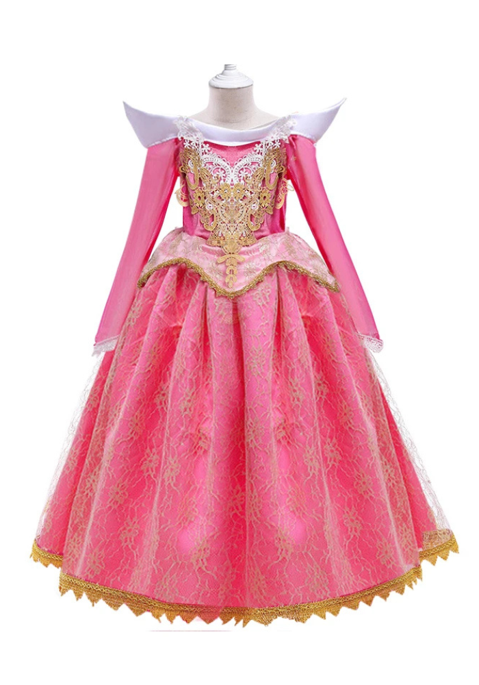 Robe Princesse Rose Fille