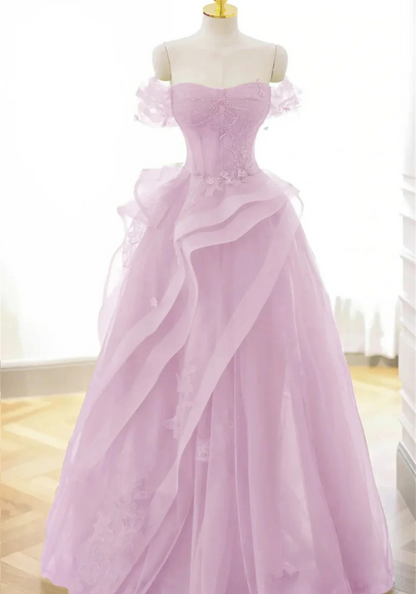 Robe Princesse Mauve Femme