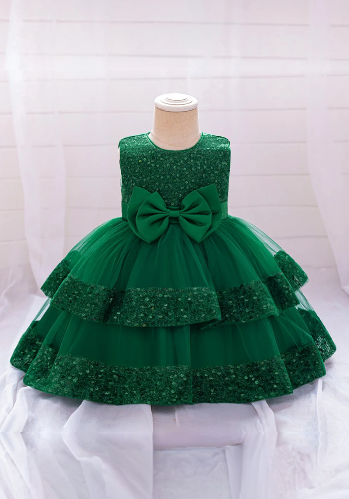 Robe Princesse Tulle Vert Bébé