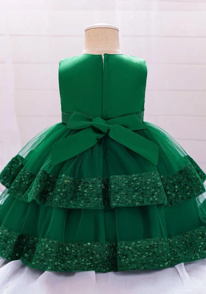 Robe Princesse Tulle Vert Bébé